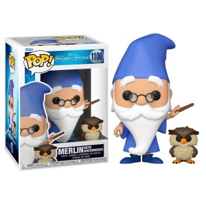 funko pop Disney The Sword in the Stone Merlin with Archimedes
